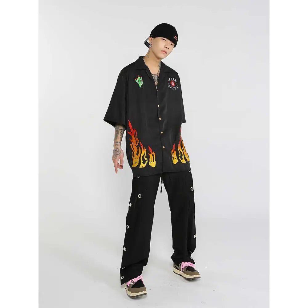 Polyester Flame Fair Focus Short Sleeve Shirt