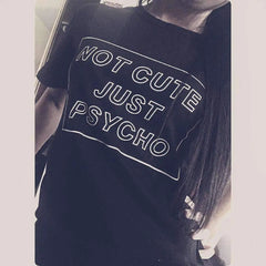 Polyester Psycho Grunge T-Shirt Broadcloth Fabric