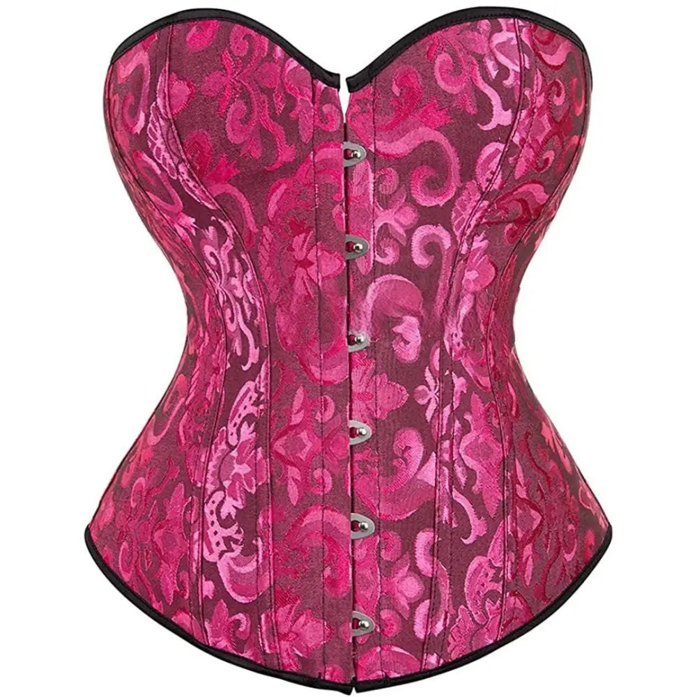 Polyester Spandex Overbust Lingerie Bridal Corset