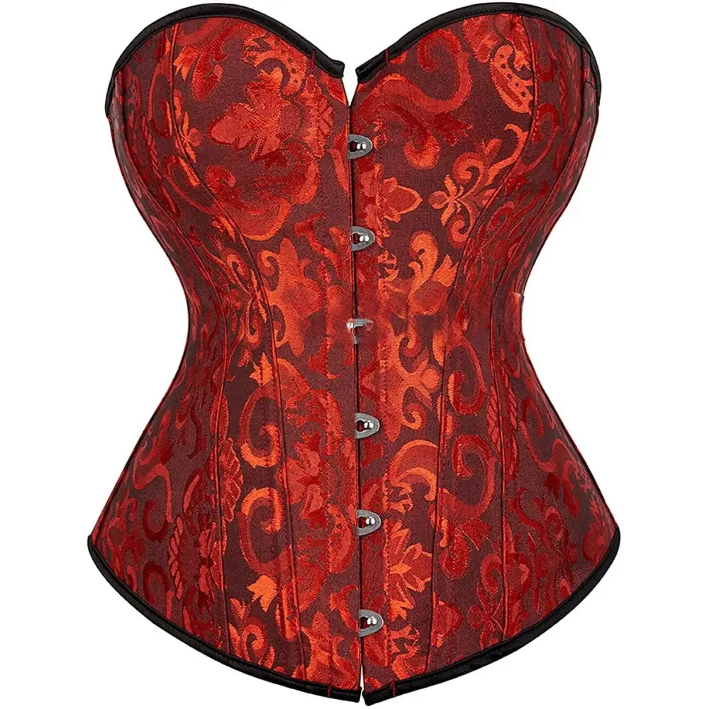 Polyester Spandex Overbust Lingerie Bridal Corset