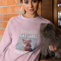 Childless Cat Ladies for KAMALA Sweatshirt