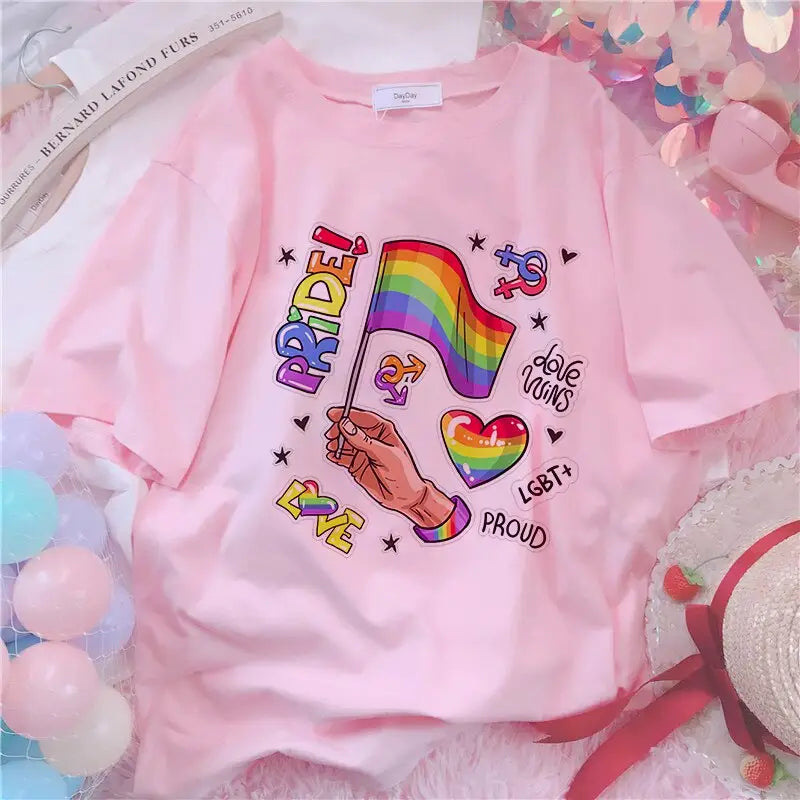 Pride Pink Oversize T-Shirt