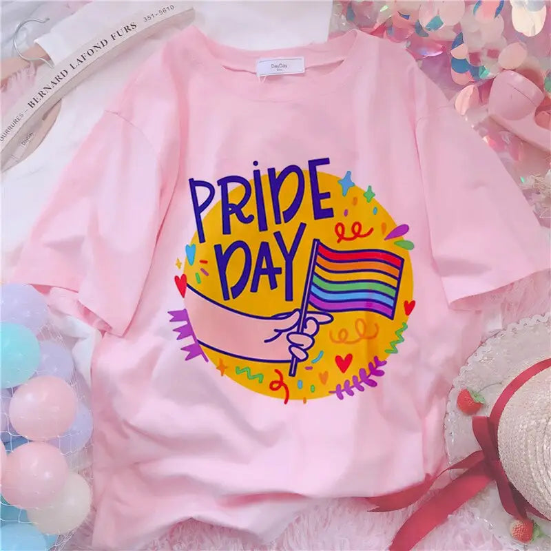 Pride Pink Oversize T-Shirt - S