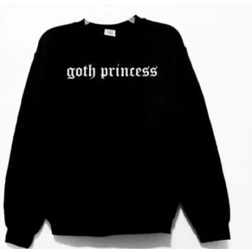 Princess Gothic Death Metal Sweatshirt