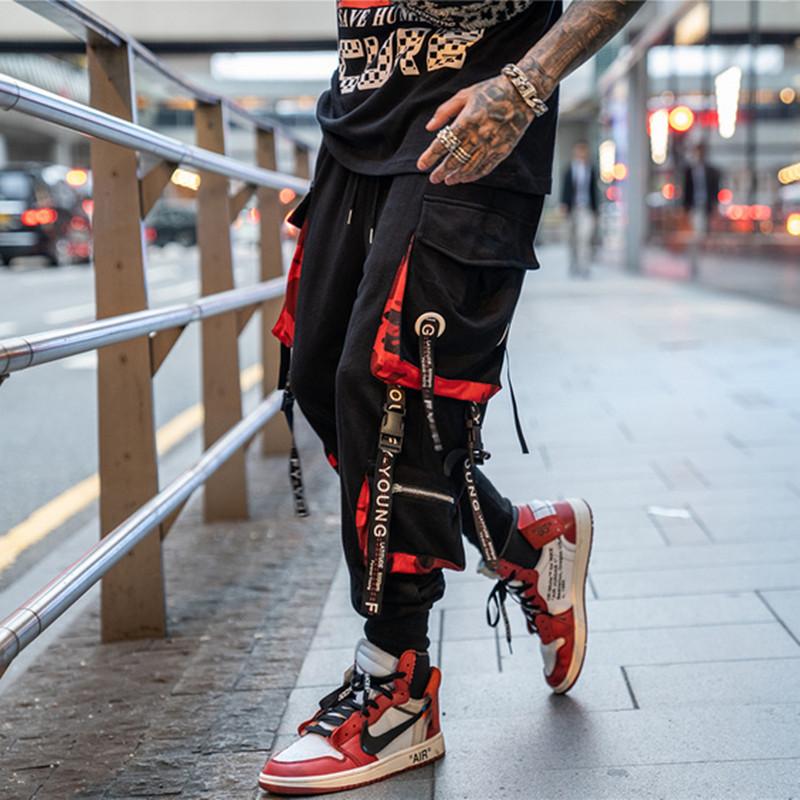 Männer Street Style Fashion Hosen Neueste Ribbon Harlan Beam - UrbanWearOutsiders