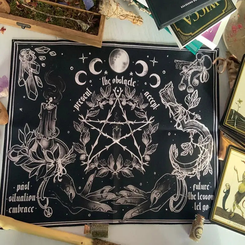 Psychedelic Magic Witchcraft Tapestry