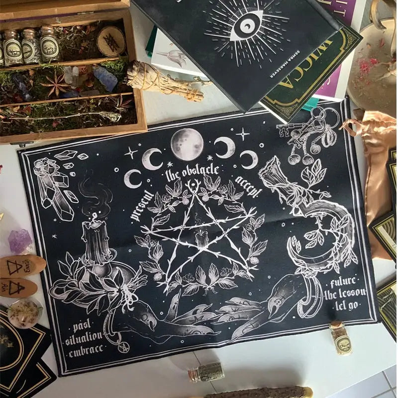 Psychedelic Magic Witchcraft Tapestry