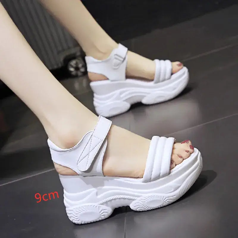 PU Chunky Strap Non Slip Sandals