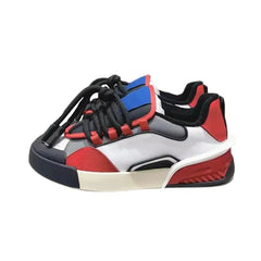 PU Lace Up Flat Platform Sneakers for Everyday Style