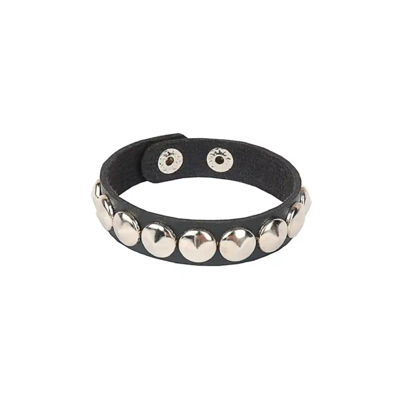 PU Punk Gothic Rivet Wrap Bracelet