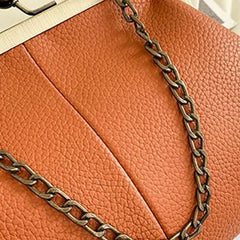 PU Shoulder Bag Clip Clutch Retro Crossbody
