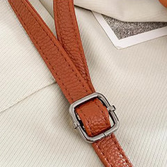 PU Shoulder Bag Clip Clutch Retro Crossbody