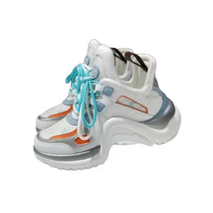 PU Thick Sole Sports Shoes Euro Size 34