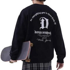 Pullover Crew Neck Sweatshirt