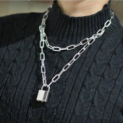 Punk Double Layer Necklace