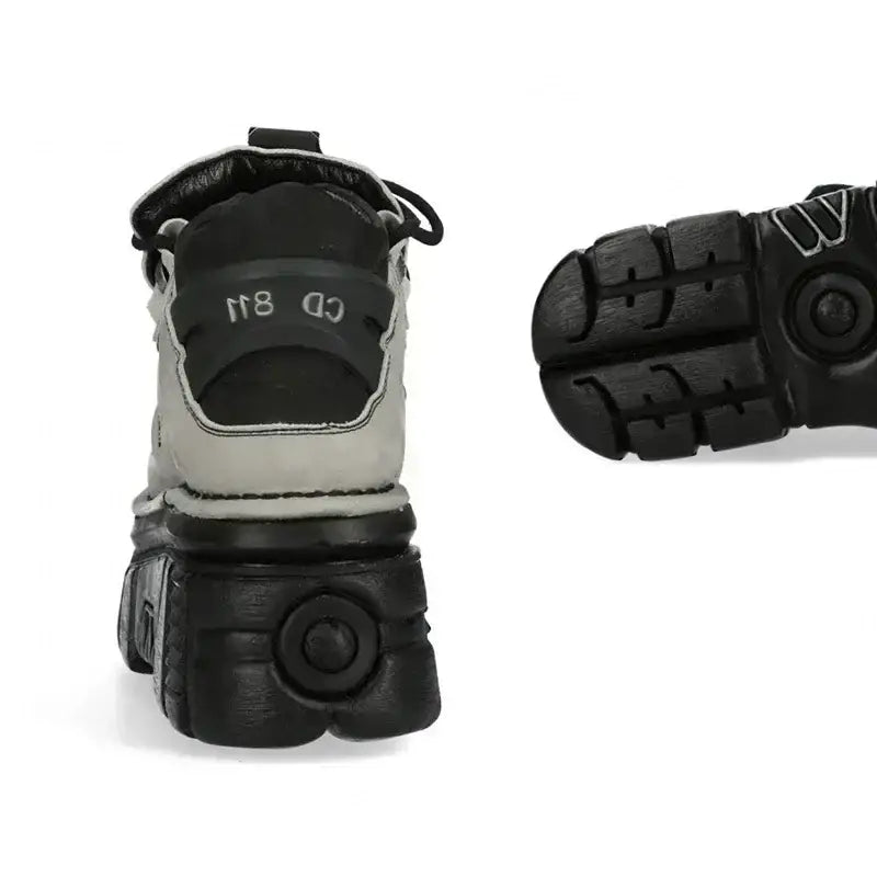 Punk Platform High Ankle Sneakers Euro Size