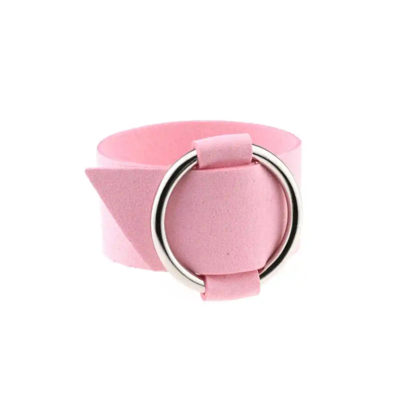 Punk PU Cuff Bangles Studded Wristband Bracelets