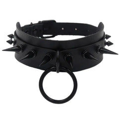 Punk Spike Goth Studded Collar