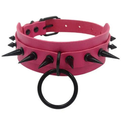 Punk Spike Goth Studded Collar