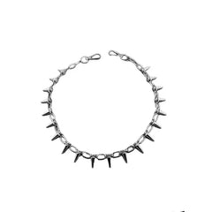 Punk Spike Metallic Waist Chain