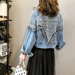 Punk Tassel Denim Jacket