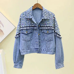 Punk Tassel Denim Jacket