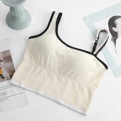 Push-Up Crop Top with Removable Chest Pad
