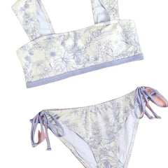 Push Up High Cut Bikini Spandex Acrylic Swimwear