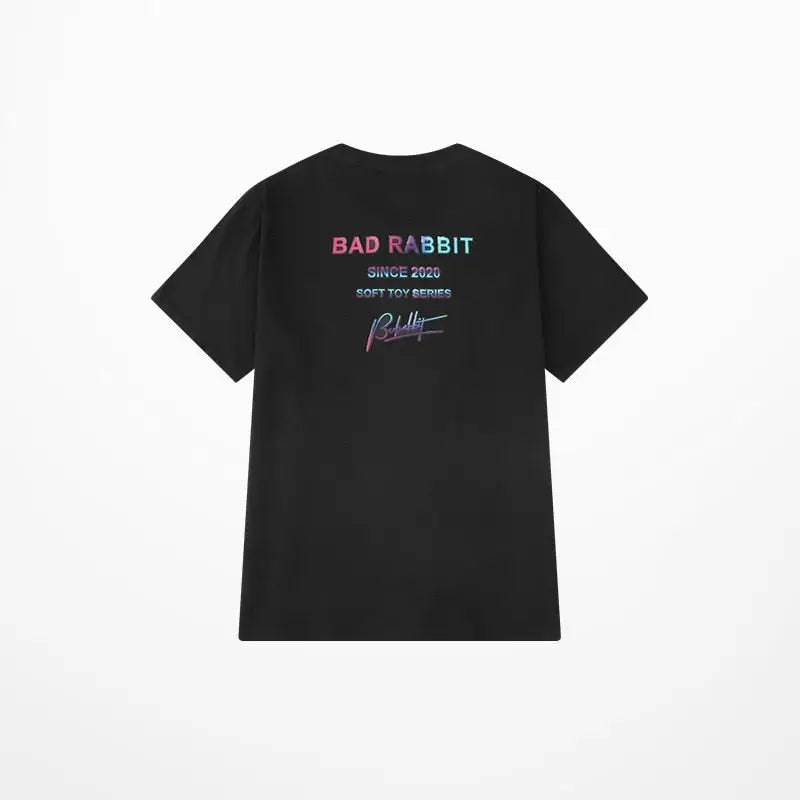 Rabbit Cartoon Loose T Shirt for Men and Women