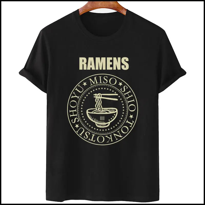 Ramens Tonkotsu Shoyu T-shirt - Black / XS - T-Shirt