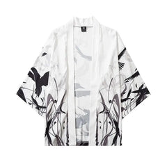 Ravens Harajuku 3/4 Sleeve Kimono