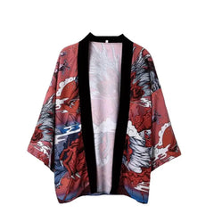 Red Dragon Japan Lord 3/4 Sleeve Kimono