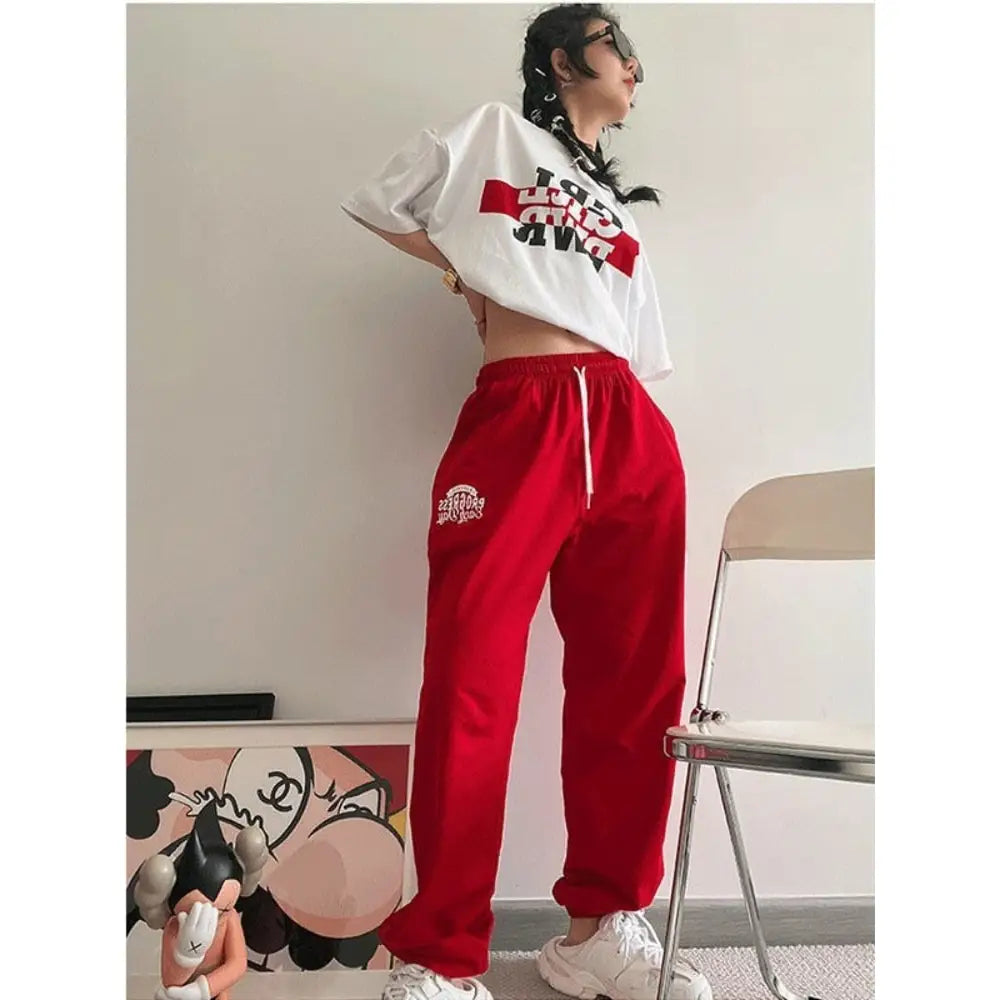 Red Result Jogger Sweatpants