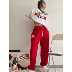 Red Result Jogger Sweatpants