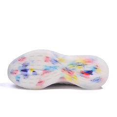 Reflective Flying Urban Sneakers Knitted Lace Up Euro Size