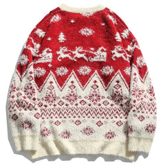 Reindeer Christmas Knitted Sweaters