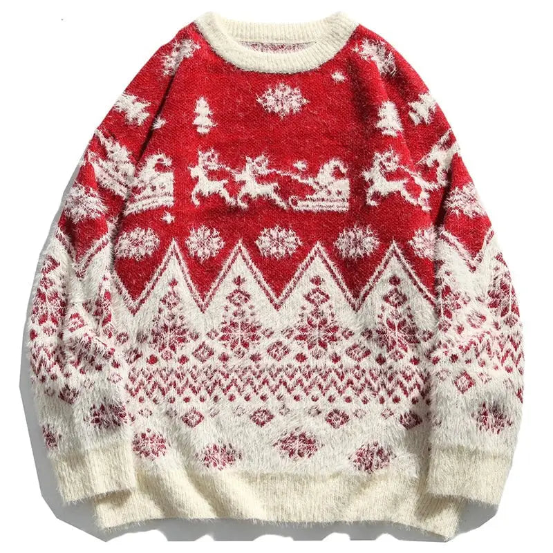 Reindeer Christmas Knitted Sweaters