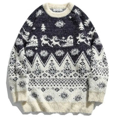 Reindeer Christmas Knitted Sweaters