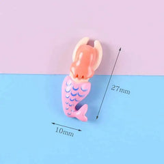 Resin Cartoon Swimming Figures Refrigerator Magnets