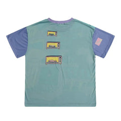 Retro Bang Carton Mixed Harajuku Loose T-shirt