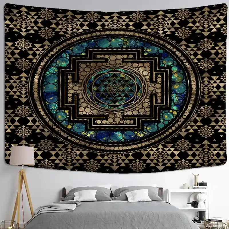 Retro Bohemian Wall Decor Tapestry Hanging