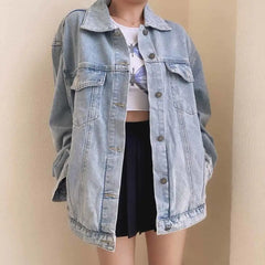 Retro Casual Versatile Denim Jacket