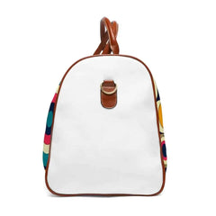 Retro Geometric Area Travel Bag 20’’ x 12’’ / Brown