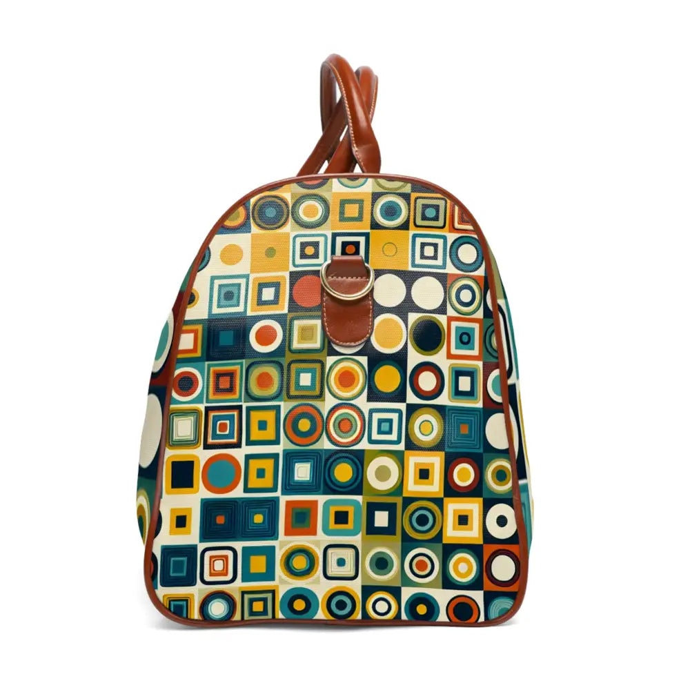 Retro Geometric Area Travel Bags with Vivid Pattern 20’’ x