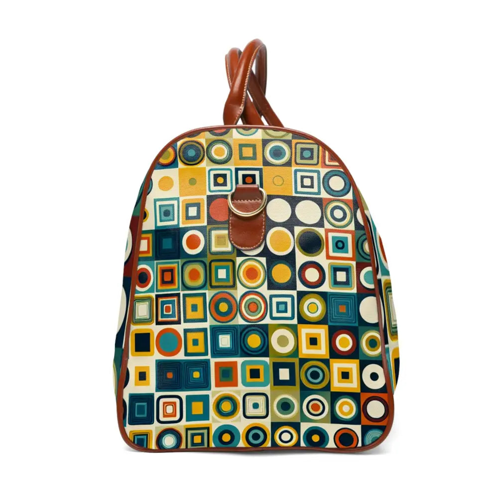 Retro Geometric Area Travel Bags with Vivid Pattern 20’’ x