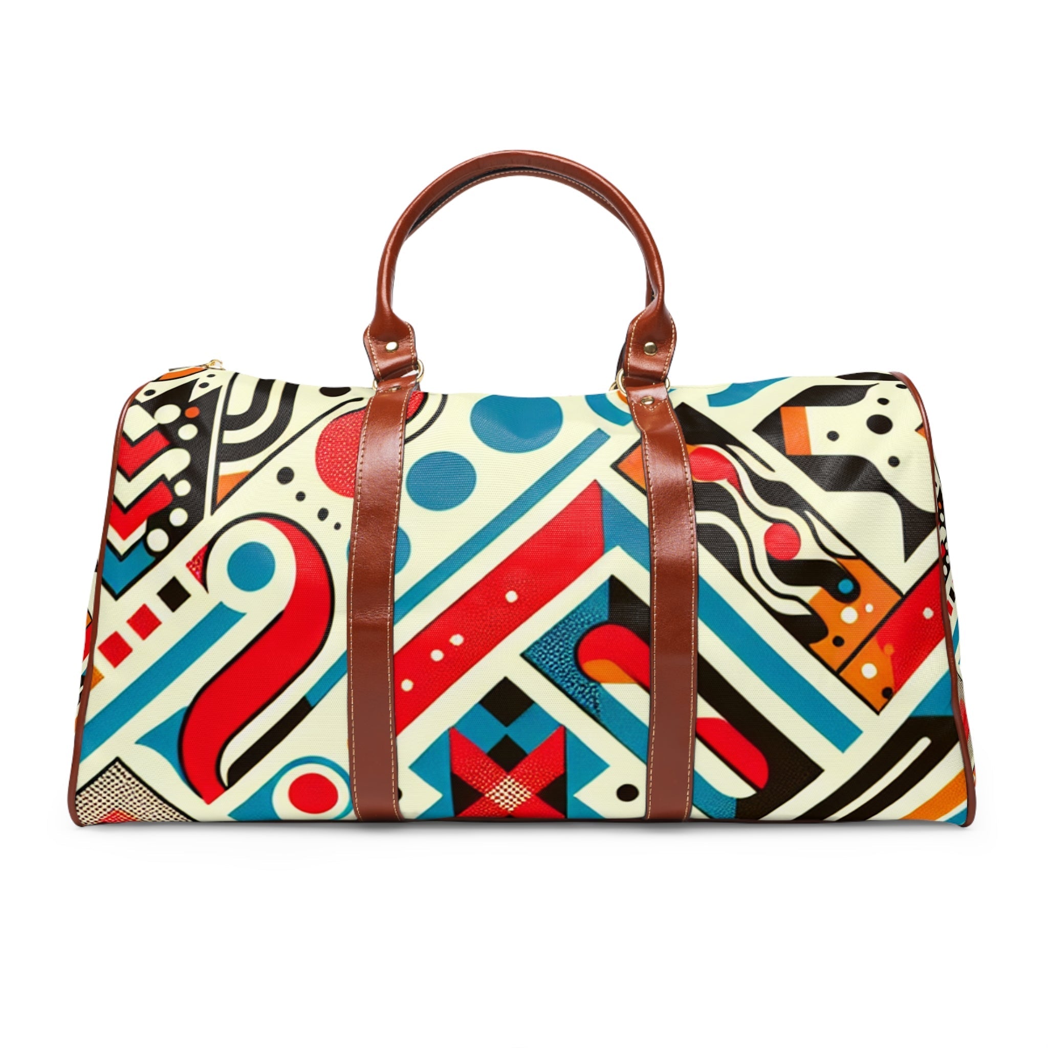 Retro-Inspired Area Travel Bags with Playful Polka Dots