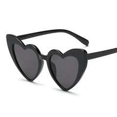 Retro Love Heart Sunglasses for Women and Men