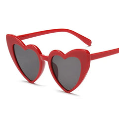 Retro Love Heart Sunglasses for Women and Men
