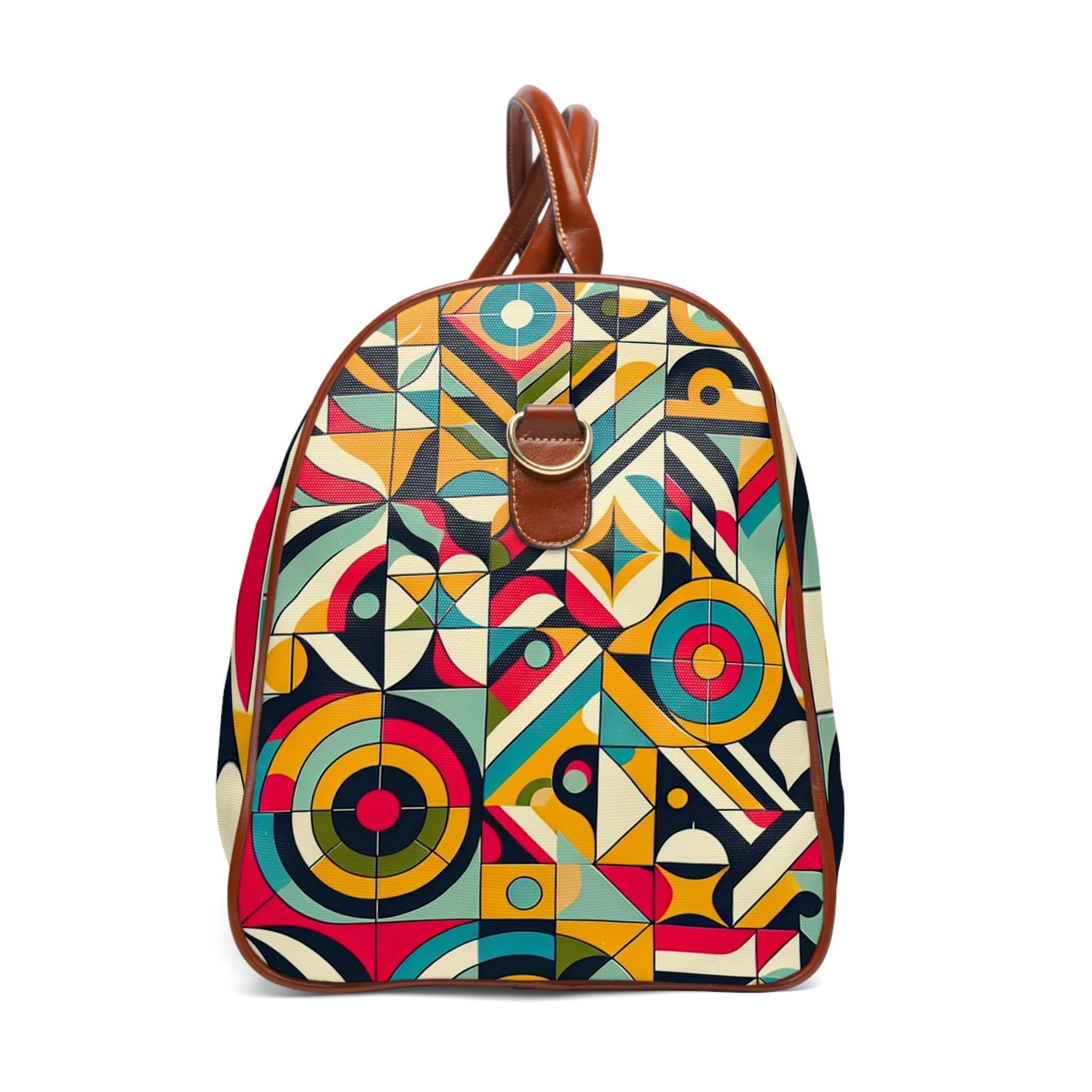 Retro Pattern Area Travel Bags with Geometric Design 20’’ x