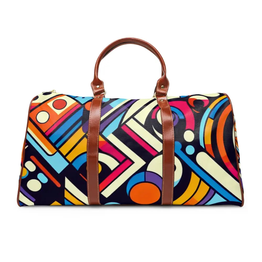 Retro Pattern Design Travel Bag for Everyday 20’’ x 12’’